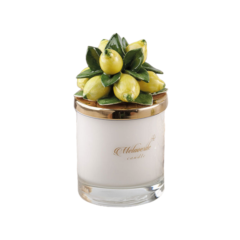 Candela Profumata al Limone - Sapori e Profumi di Positano Candela Profumata al Limone - Sapori e Profumi di Positano