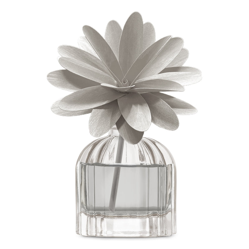 Profumatore D'Auto Muhà Flower – Diffusore Per Auto A Forma Di Fiore, Colore Azzurro, Fragranza Brezza, Misura 63x22x63 Mm - 2
