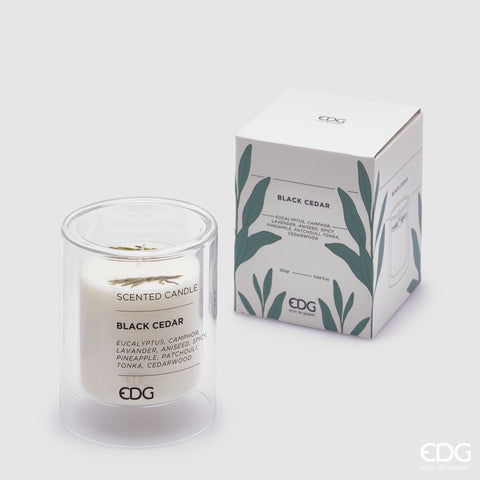 Bomboniera EDG Enzo de Gasperi Candela in Vetro Essential 12cm