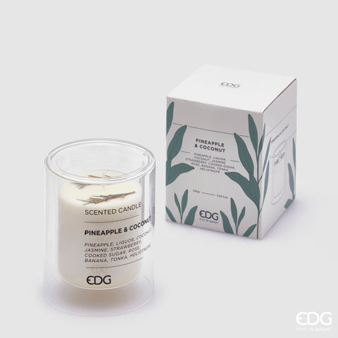 Bomboniera EDG Enzo de Gasperi Candela in Vetro Essential 12cm