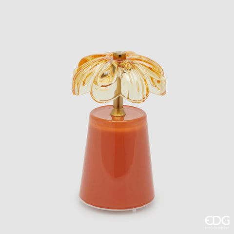EDG Enzo De Gasperi Lampada da Tavolo Lily H17,5 cm Arancione