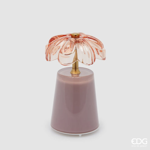 EDG Enzo De Gasperi Lampada da Tavolo Lily H17,5 cm Rosa