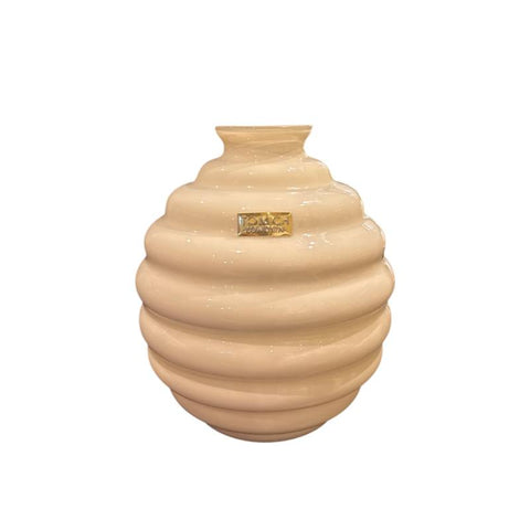 Bomboniera Tom CH London Vaso Torchon Crema h25 cm