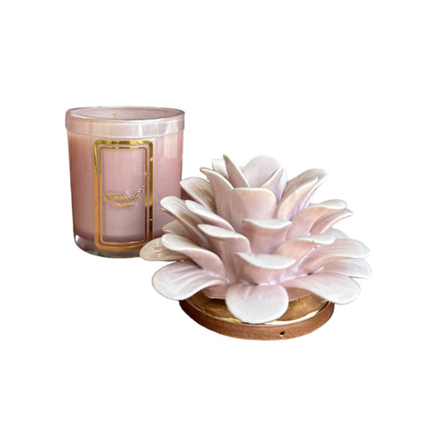 Melaverde Candela Dalia Rosa in Ceramica 200g