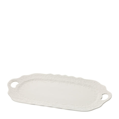 Bomboniera Hervit Vassoio Ovale Romance in Porcellana 43x25,5