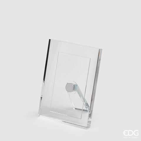 EDG Enzo De Gasperi Cornice Portafoto Crystal 21x16 cm