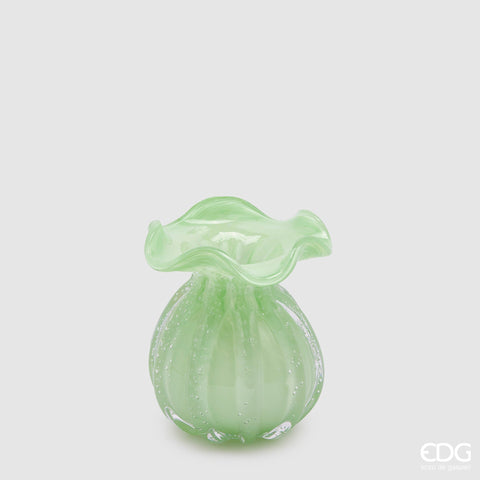 EDG Enzo De Gasperi Vaso Sacchetto H12 D10 cm Verde