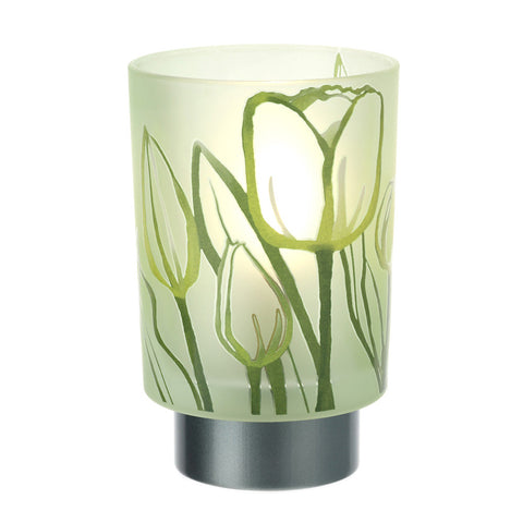Bomboniera Hervit Creations Lampada in Vetro Tulip 10x16 cm Verde