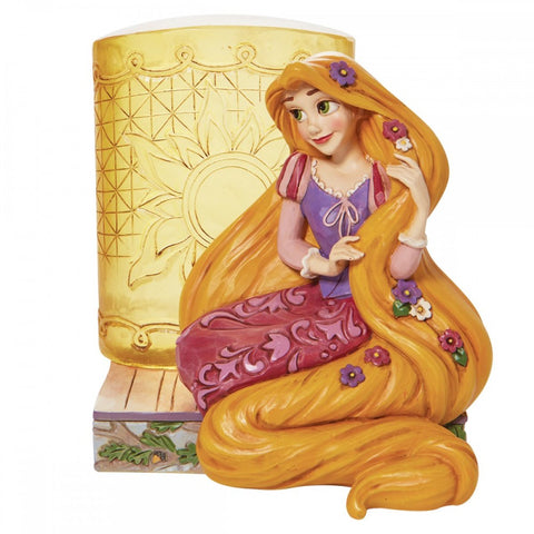 Bomboniera Enesco Statuetta Colorata Rapunzel con Lanterna