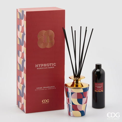 EDG Enzo De Gasperi Diffusore con Bastoncini 400 ml Ambra Marocchina