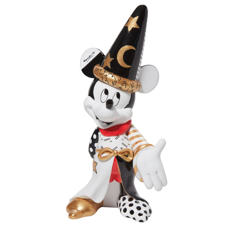 Bomboniera Enesco Statuetta Topolino Stregone Midas by Britto in Resina