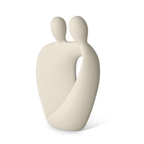 Lineasette Scultura Abbraccio in Gres H14 cm