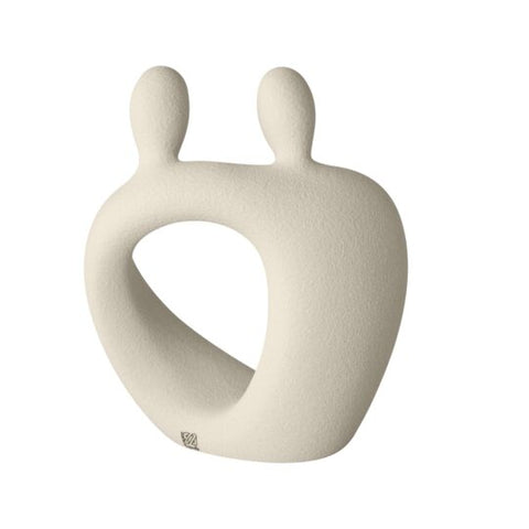 Lineasette Scultura Abbraccio in Gres H14 cm