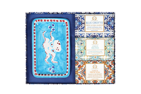 Bomboniera Casa Amalfi Blue Maiolica Gift Box