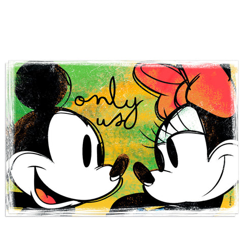 Egan Set 2 Tovagliette Mickey e Minnie Verde 31x46 cm