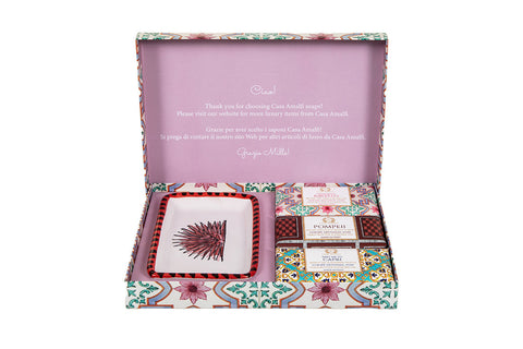 Amalfi House Pink Maiolica Gift Box