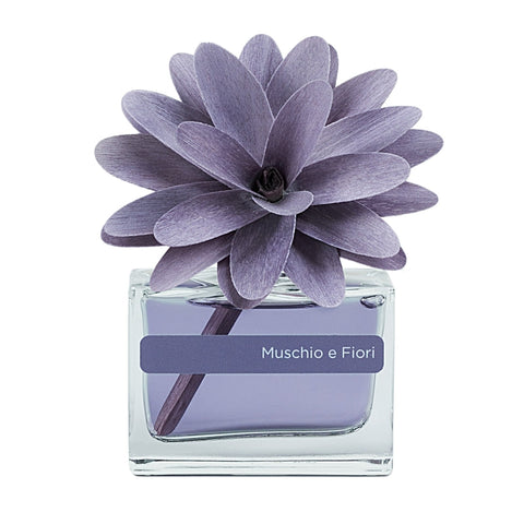 Muhà Profumatore D'Ambiente Flower Diffuser Muschio e Fiori 30ml